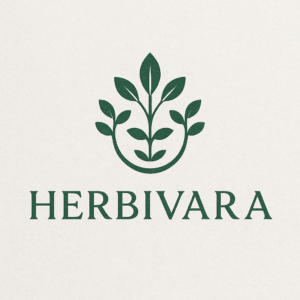 Herbivara logo – TCM-inspired herbal bracelet brand for natural stress relief